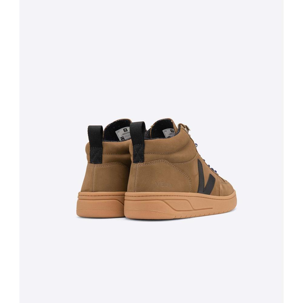 Women's Veja RORAIMA NUBUCK High Tops Brown | ZA 365SGL